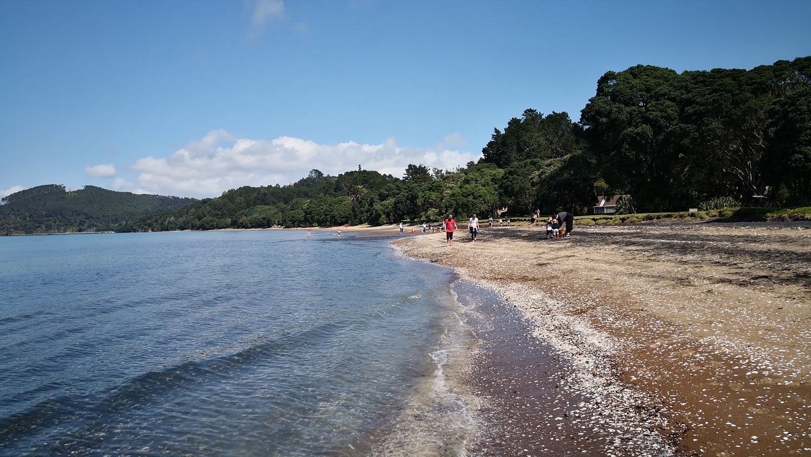 Cornwallis Beach的照片 带有碧绿色纯水表面