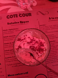 Restaurant Côté Cour à Saint-Guilhem-le-Désert menu