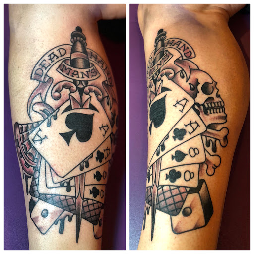 Explore interstellar tattoo ideas, creative tattoo ideas in Warrenville, available at NoodlesTattoo Co. & Studio