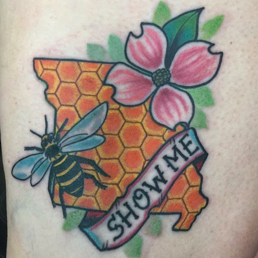 Explore meaningful full sleeve tattoo ideas, creative tattoo ideas in Kansas City, available at Golden Stag Tattoo and Gallery