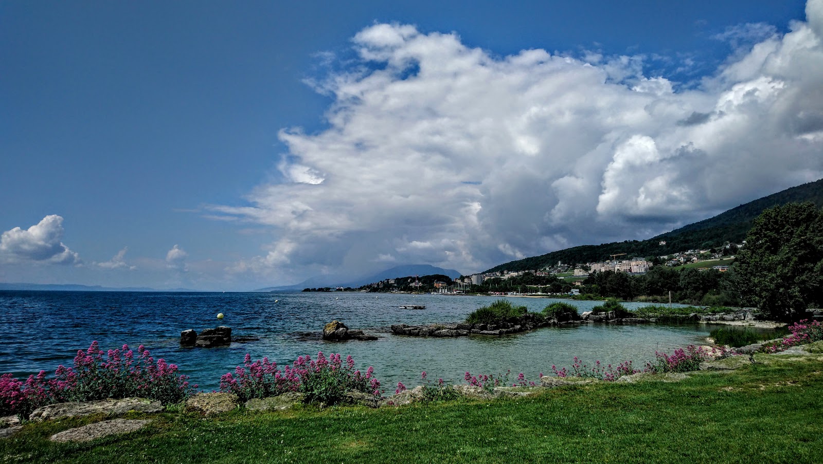 Plage de Saint-Blaise的照片 便利设施区域