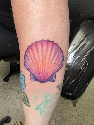 Explore space tattoos ideas, creative tattoo ideas in Flint, available at Hive Tattoo Studio