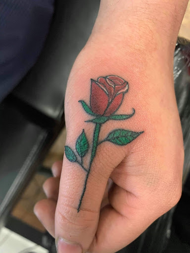 Explore thigh hip tattoo ideas, creative tattoo ideas in Denver, available at 5280 INK