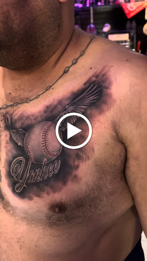 Find wave tattoo ideas for your next unique tattoo in Bronx at Anarchy Tattoo Studios