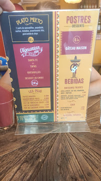 MEXICANO à Lyon menu