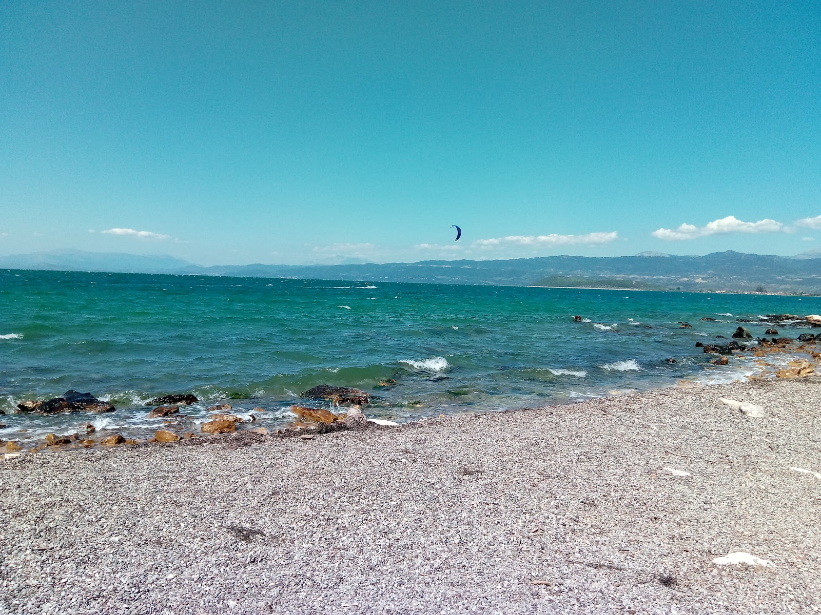 Zdjęcie Katergaki beach z poziomem czystości głoska bezdźwięczna