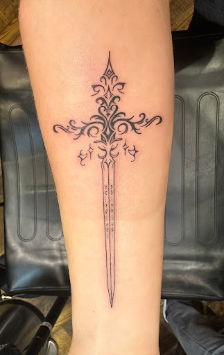 Explore tramp stamp tattoo ideas, creative tattoo ideas in Oceanside, available at The Arcade Oceanside Tattoo