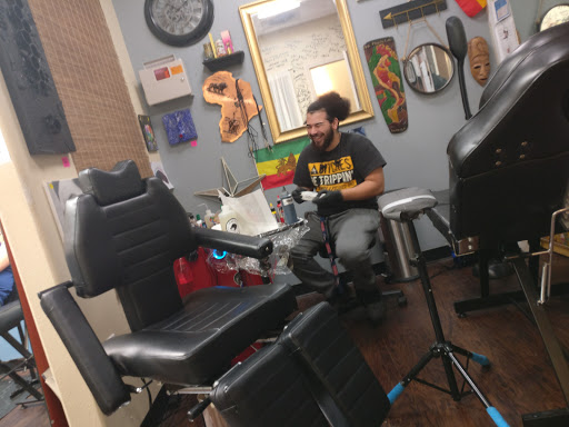 Explore sticker sleeve tattoo ideas, creative tattoo ideas in Springfield, available at InkI.Adore