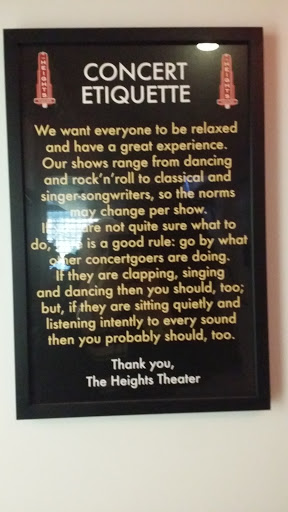 Live Music Venue «The Heights Theater», reviews and photos, 339 W 19th St, Houston, TX 77008, USA