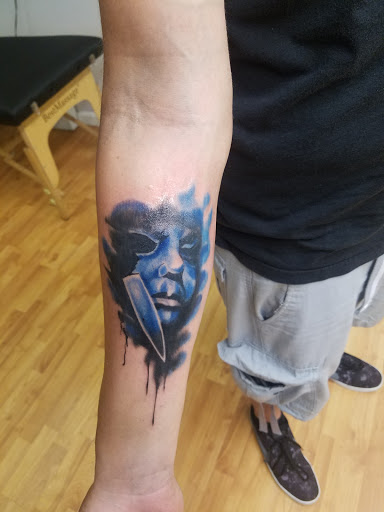 Explore full moon tattoo ideas, creative tattoo ideas in Fort Lauderdale, available at Rock And Roll Tattoo, Piercing, Laser removal