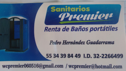 RENTA DE BAÑOS PORTARILES SANITARIOS PREMIER