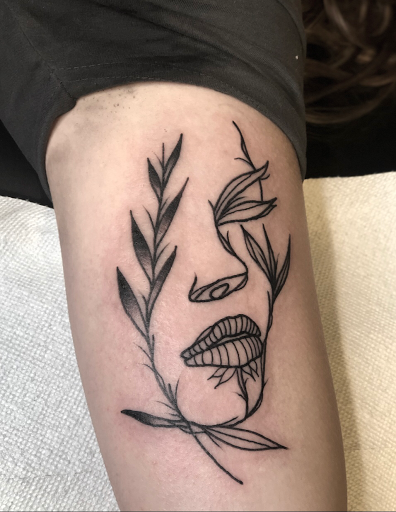 Explore chinese tattoo ideas, creative tattoo ideas in Johnson City, available at Gold Cross Tattoo Co.