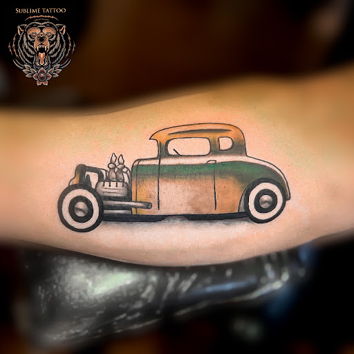 Explore greek tattoo sleeve ideas, creative tattoo ideas in Parker, available at Sublime Colorado Body Mod And Tattoo