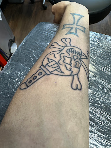 Explore anthony tattoo ideas, creative tattoo ideas in Hanceville, available at Dodge City Tattoo Company