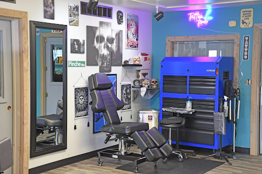 Explore beagle tattoo ideas, creative tattoo ideas in La Porte, available at Artistic Outcasts Tattooing