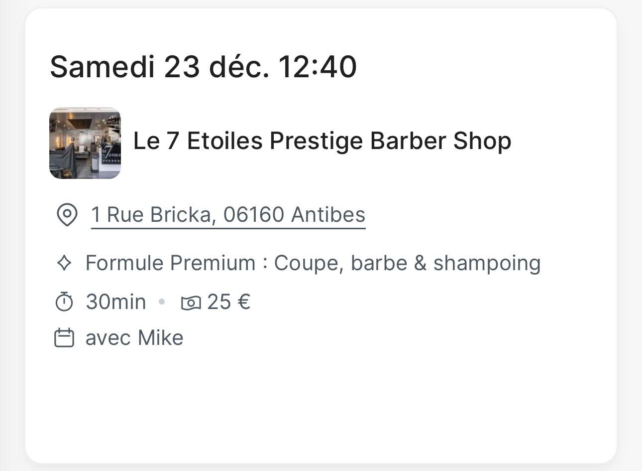 Photo n° 2 de l'avis de Maksym.h fait le 24/12/2023 à 12:30