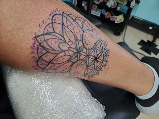 Explore son and daughter tattoo ideas for dad, creative tattoo ideas in Crystal City, available at Estro Ink