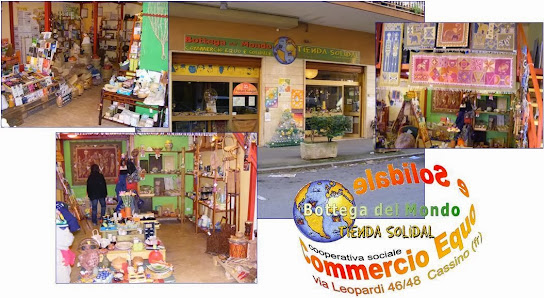 Commercio Equo e Solidale Cassino - Tienda Solidal coop sociale Piazza S. Giovanni, 12, 03043 Cassino FR, Italia