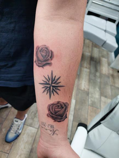 Explore tattoo ideas for guys calf, creative tattoo ideas in Buford, available at Wild Tribe Tattoos and Piercings