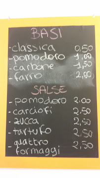 Vince Pizza à Follonica menu