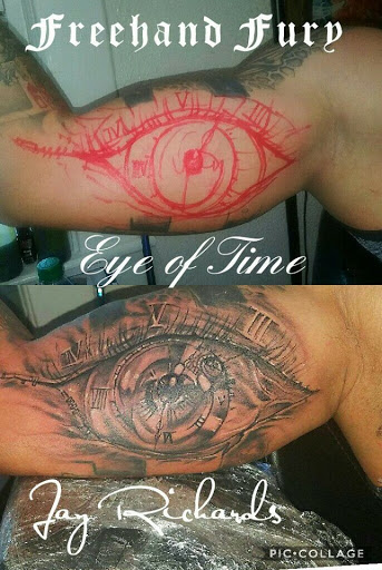 Explore father mother and son tattoo ideas, creative tattoo ideas in Roanoke, available at RailYard INK