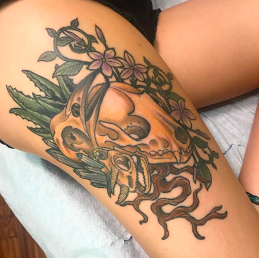 Tattoo Shop «Dire Wolf Tattoo and Fine Art», reviews and photos, 3041 Thousand Oaks Blvd, Thousand Oaks, CA 91362, USA