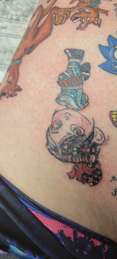 Explore tattoo cover up ideas on ankle, creative tattoo ideas in Sulphur Springs, available at Legacy 13 Tattoo Studio
