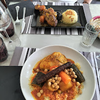 Couscous du Restaurant marocain Saveurs et Douceurs Orientales à Cravant - n°2