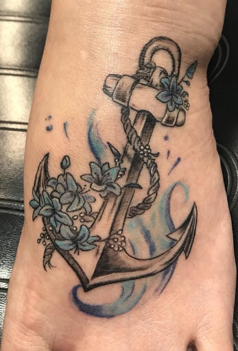 Explore tattoo ideas for a son's name, creative tattoo ideas in High Point, available at 21 Aces Tattoo Co.