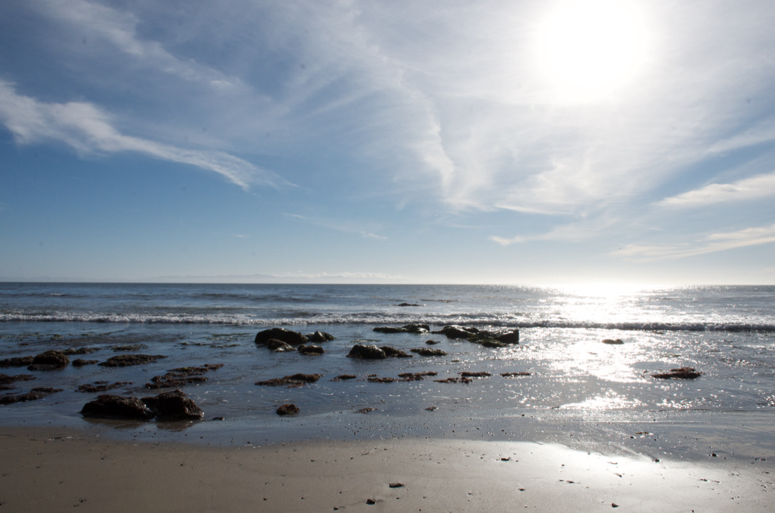 Foto von Mesa Lane Beach mit langer gerader strand