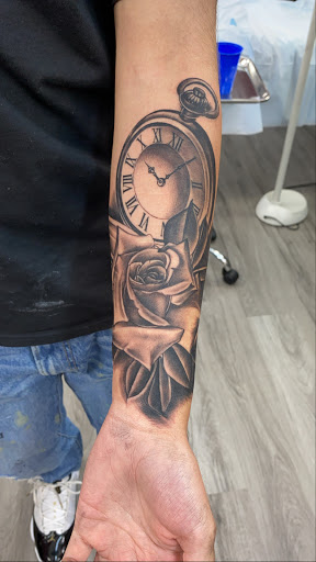 Explore iranian tattoo ideas, creative tattoo ideas in La Habra, available at Raining Ink Tattoo Studio