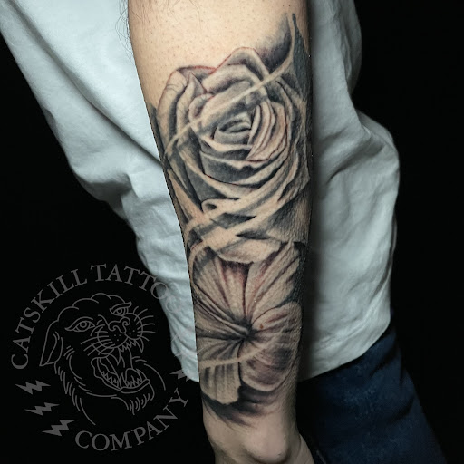 Explore scorpio tattoo ideas for men, creative tattoo ideas in Monticello, available at Catskill Tattoo Company