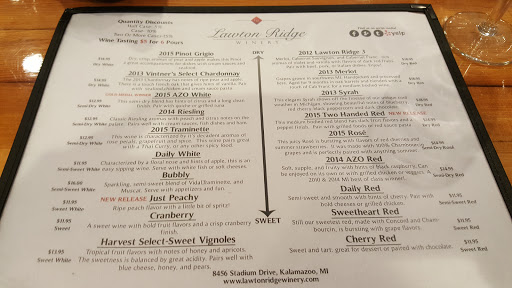 Wine Store «Lawton Ridge Winery», reviews and photos, 8456 Stadium Dr, Kalamazoo, MI 49009, USA