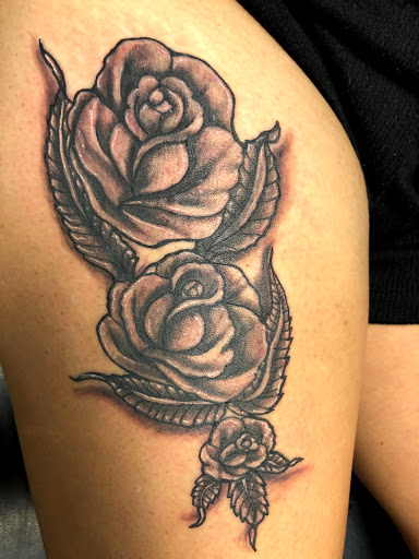 Explore embroidery tattoo ideas, creative tattoo ideas in Seymour, available at American Gypsy Tattoo Corp.