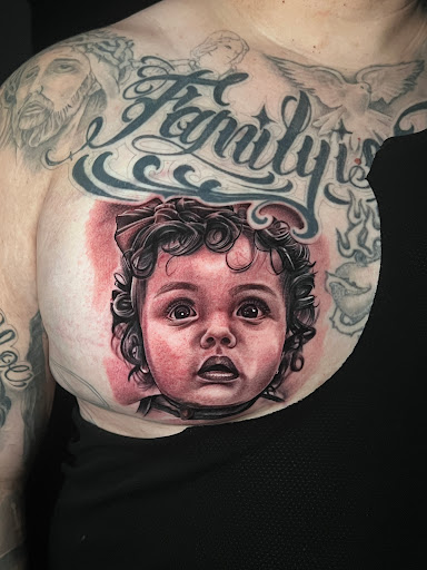 Explore garden tattoo ideas, creative tattoo ideas in Fontana, available at Iconiq Tattoo Studio