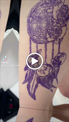 Explore lean tattoo ideas, creative tattoo ideas in Rogers, available at Ink Solutions Tattoo