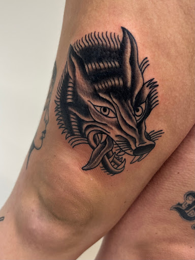 Explore dark cover up tattoo ideas male, creative tattoo ideas in Fort Wayne, available at Attraction Tattoos