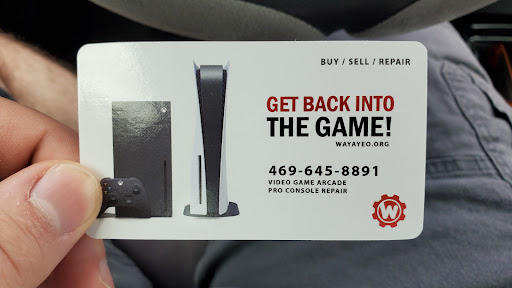 Electronics Repair Shop «WAYAYEO I Arcade & Console Service Center», reviews and photos, 1310 Starling Ln, Lewisville, TX 75077, USA