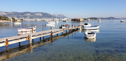 Foto von Plage de Balaguier und die siedlung
