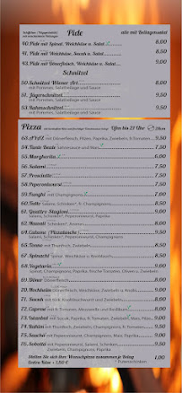 Restaurant de döner kebab Hochheimer Döneria à Hochheim am Main (le menu)