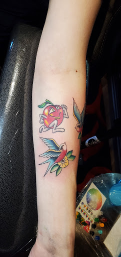 Explore playboi carti tattoo ideas, creative tattoo ideas in Kalispell, available at Swindler Ink