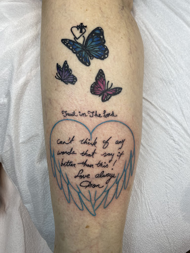 Explore witchy hand tattoo ideas, creative tattoo ideas in Jacksonville, available at Electric Legacy Tattoo