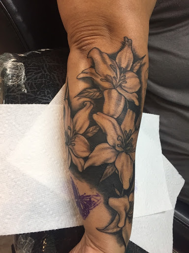 Explore tattoo ideas black and white, creative tattoo ideas in Sacramento, available at Stylz Tattoos & Piercings
