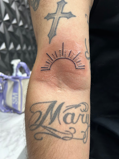 Explore puerto rican flag tattoo ideas, creative tattoo ideas in Fort Myers, available at Loyal 2 The Coil Tattoos & Piercings (Edison Mall Location Entrance F)