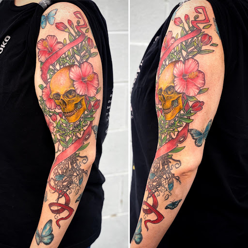 Explore goose tattoo ideas, creative tattoo ideas in Utica, available at Watchtower Tattoo Company