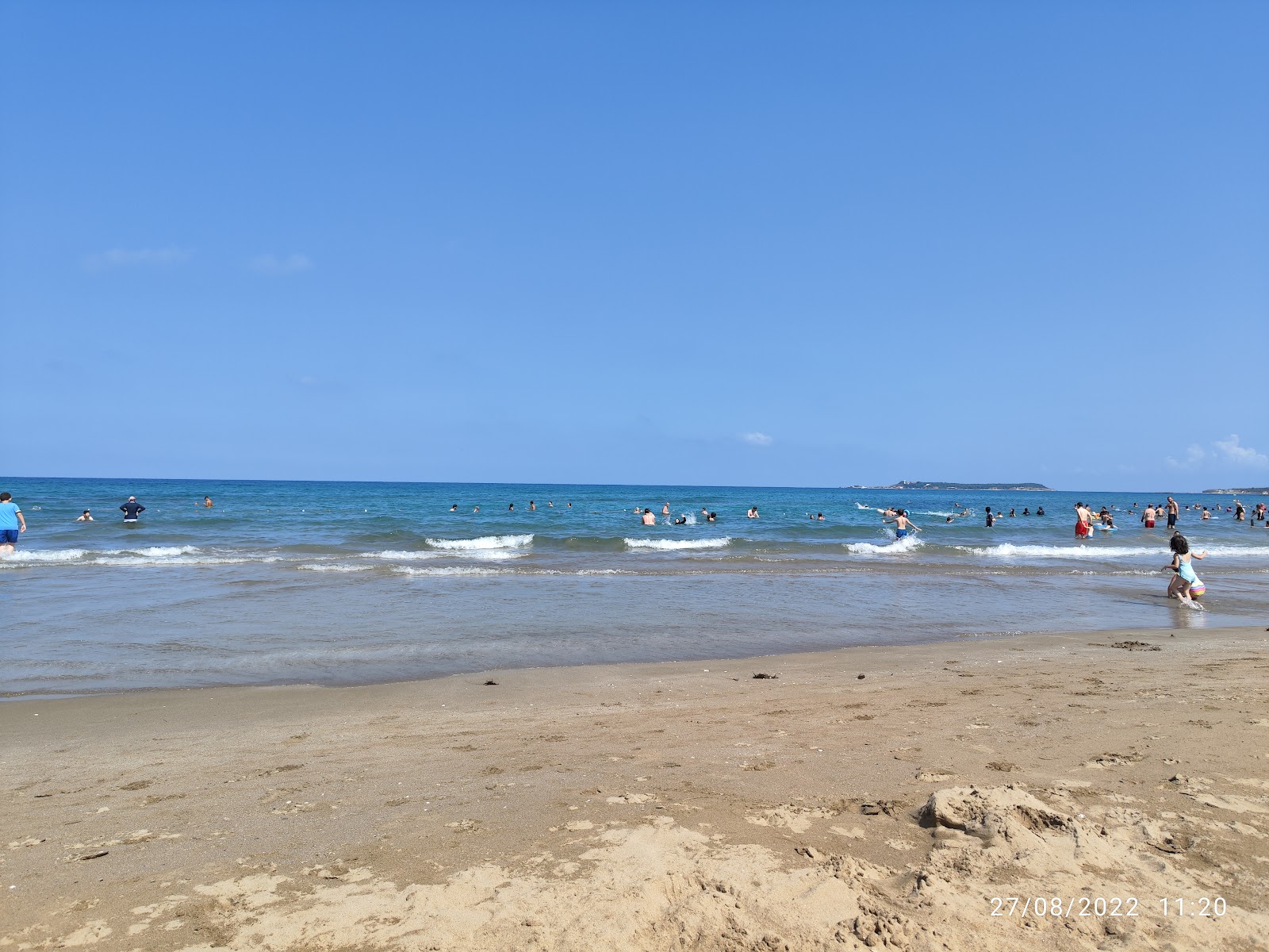 Foto von Cebeci Plaji mit langer gerader strand