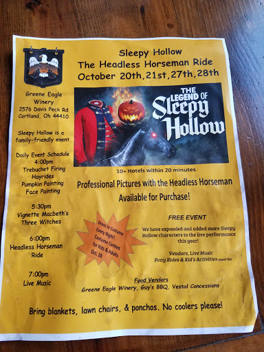 Winery «Greene Eagle Winery», reviews and photos, 2576 Davis Peck Rd, Cortland, OH 44410, USA