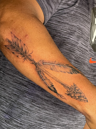 Explore diesel truck tattoo ideas, creative tattoo ideas in Georgetown, available at Iron Rite Tattoo South