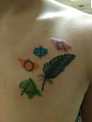 Explore grizzly bear tattoo ideas, creative tattoo ideas in Joliet, available at Wolfs Fine Line Tattoos