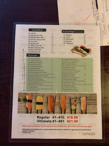 Japanese Restaurant «Ninja Sushi», reviews and photos, 4076 Belfort Rd #5, Jacksonville, FL 32216, USA